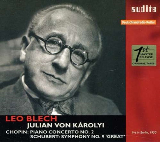 Chopin / Schubert / Leo Blech - Symphony No. 9 Great. Piano Concerto No 2 (CD)