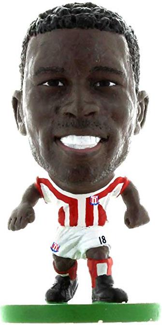 SoccerStarz - Stoke Mame Diouf - Home Kit (2015 version) (CLEAR SACHET) (Figure)