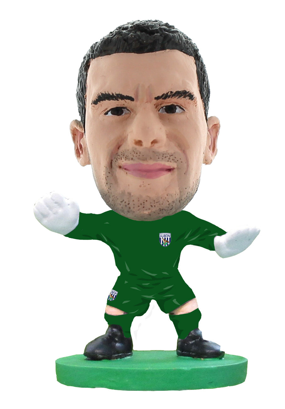 SoccerStarz - West Brom Ben Foster Home Kit (Classic) (Figure)