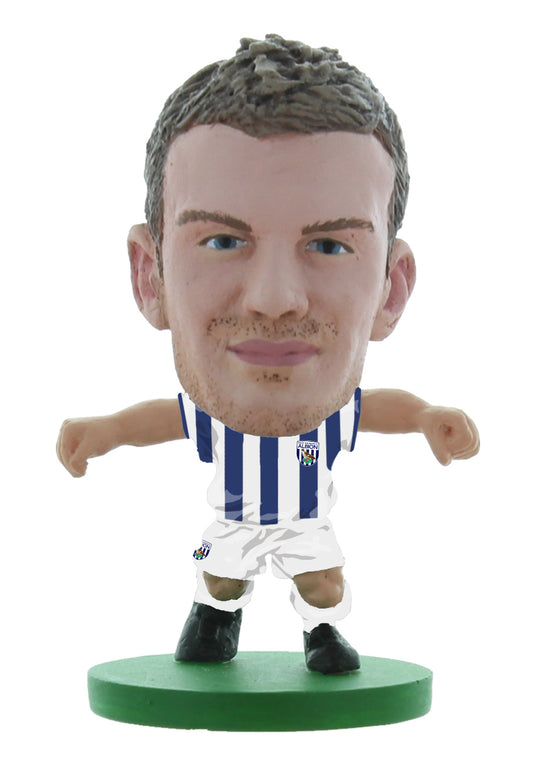 SoccerStarz - West Brom Chris Brunt Home Kit (Classic) (Figure)