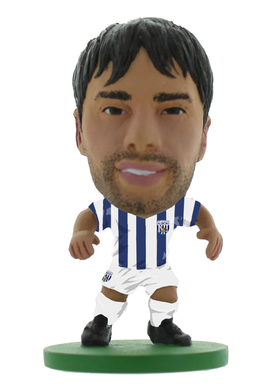 SoccerStarz - West Brom Claudio Yacob Home Kit (Classic) (Figure)