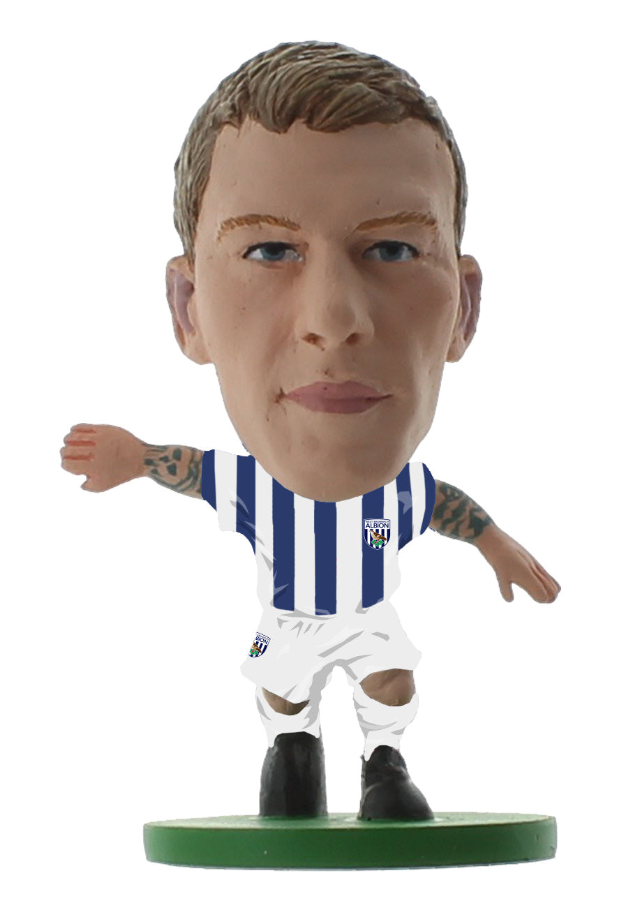 SoccerStarz - West Brom James McClean Home Kit (Classic) (Figure)