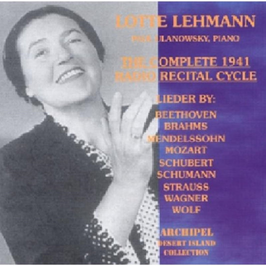 Lehmann - Lehmann The Complete 1941 Radi (CD)