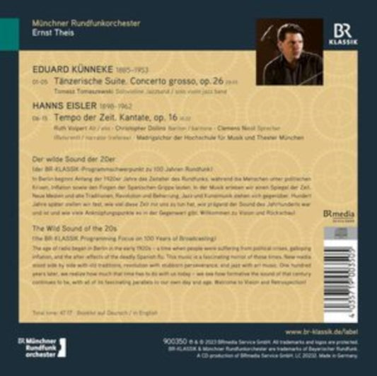 Munich Ro / Theis - The Wild Sound Of The 20s - 1929: Eduard Kunneke & Hanns Eisler (CD)