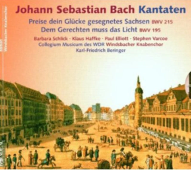 Js Bach  Schlick  Elliott  Windsbacher - Kantaten Bwv 215195 (CD)