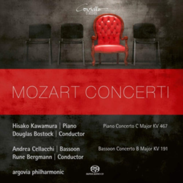 Hisako Kawamura / Andrea Cellacchi / Argovia Philharmonic - Mozart: Bassoon Concerto Kv 191 / Piano Concerto Kv 467 (SACD)