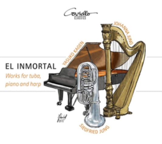 Siegfried Jung / Yasuko Kagen / Johanna Jung - El Inmortal: Works For Tuba. Piano And Harp (CD)