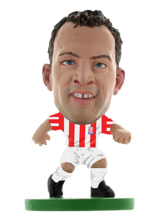 SoccerStarz - Stoke Charlie Adam - Home Kit (Classic) (Figure)