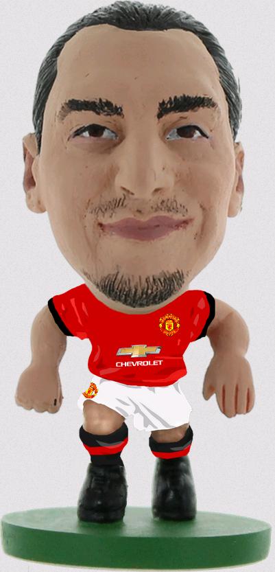 SoccerStarz - Man Utd Zlatan Ibrahimovic Home Kit (2018 Version) (Figure)