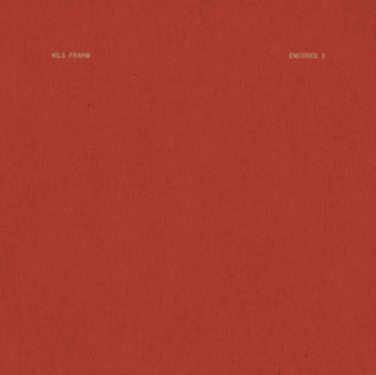 Nils Frahm - Encores 3 (Vinyl Single)