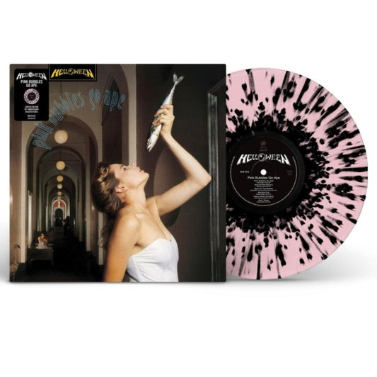 Helloween - Pink Bubbles Go Ape (30th Anniversary Limited Edition) (Pink/Black Splatter Vinyl) (Vinyl)