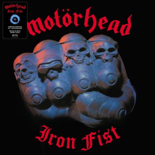Motorhead - Iron Fist (40th Anniversary) (Deluxe Edition) (Black/Blue Swirl Vinyl) (Vinyl)