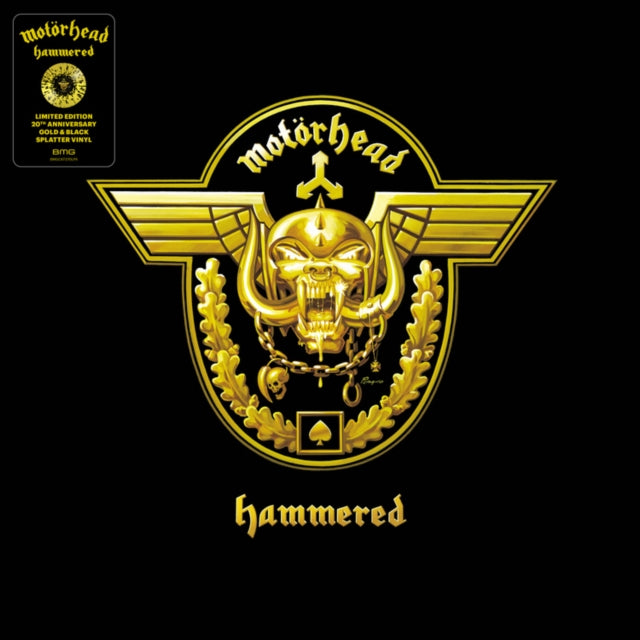 Motorhead - Hammered (20th Anniversary Edition) (Gold/Black Splatter Vinyl) (Vinyl)