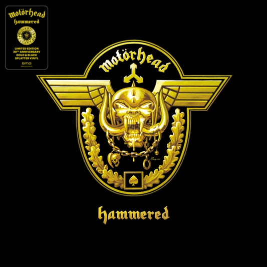 Motorhead - Hammered (20th Anniversary Edition) (Gold/Black Splatter Vinyl) (Vinyl)