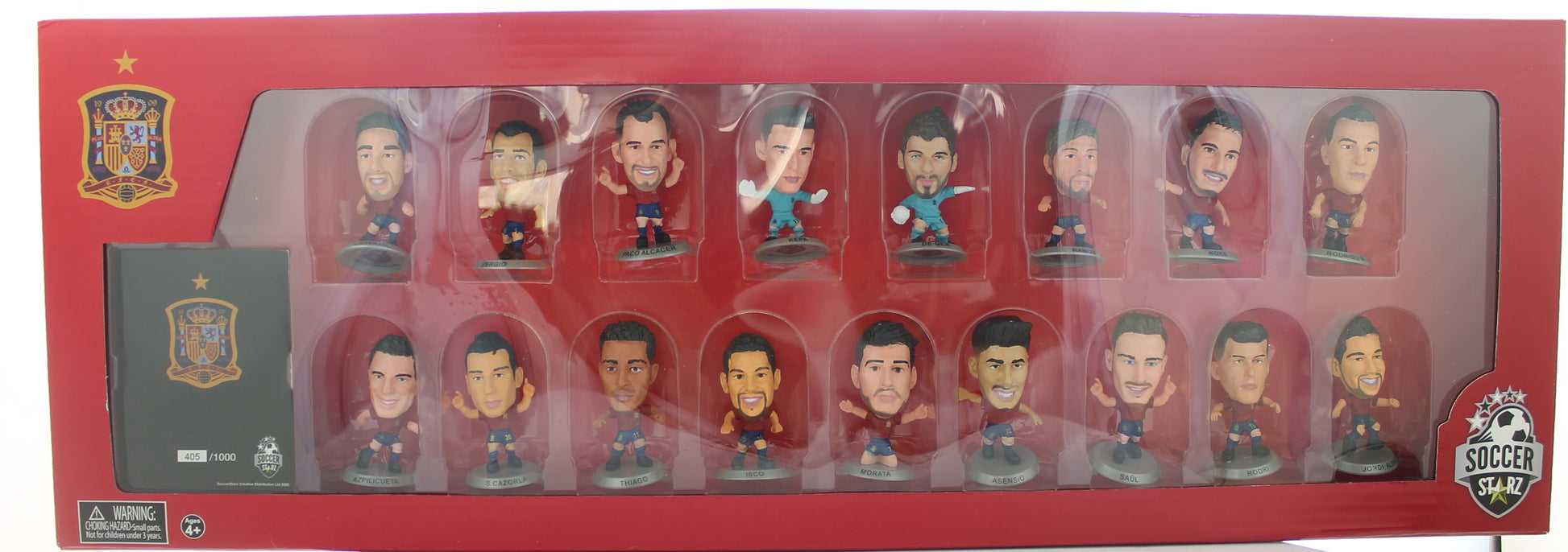 SoccerStarz - Spain Team Pack 17 figure (2020) (Figure)