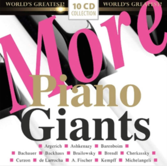 Martha Argerich / Alfred Brendel / Wilhelm Kempff / Shura Cherkassky Etc. - More Piano Giants (CD)