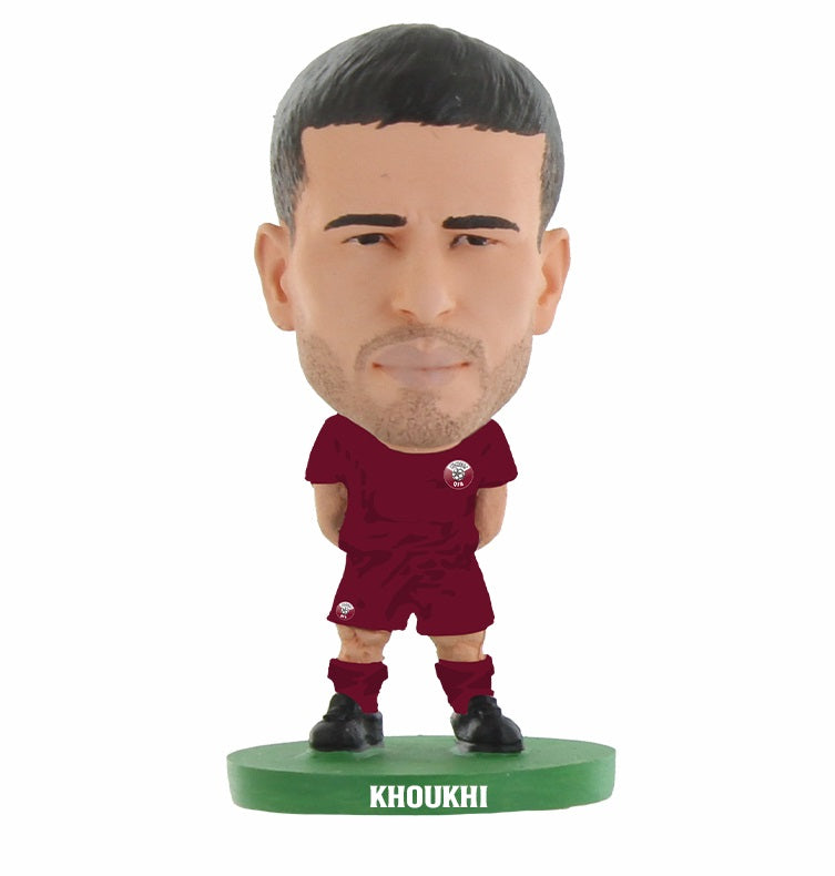 SoccerStarz - Qatar Boualem Khoukhi - Home Kit (Figure)