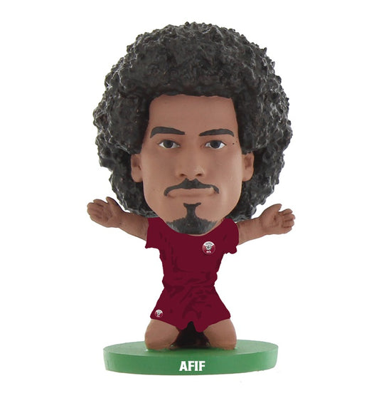 SoccerStarz - Qatar Akram Afif - Home Kit (Figure)