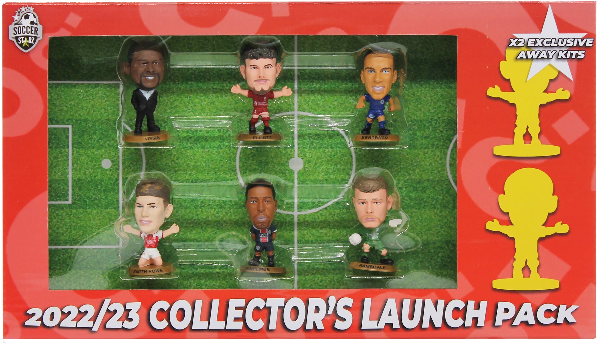 SoccerStarz - 8 Figure Launch Pack (2022/23 Version RED Pack) (Figure)