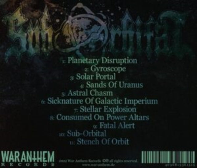 Suborbital - Planetary Disruption (CD)