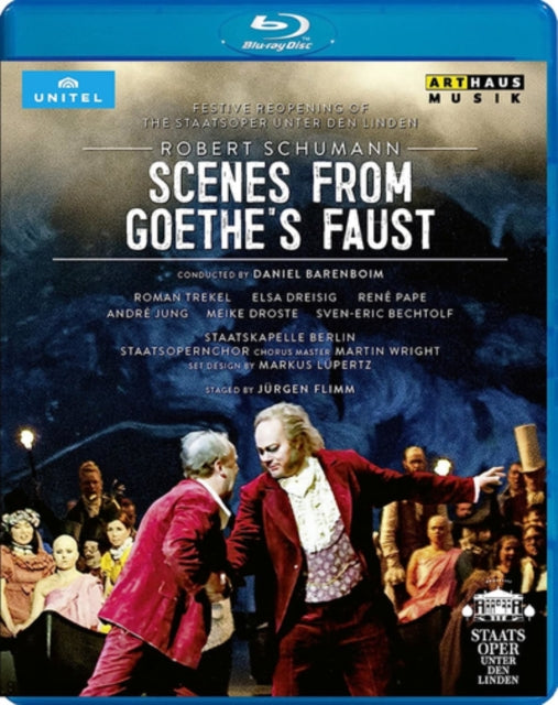Staatskapelle Berlin / Staatsopernchor / Childrens Choir Of The Staatsoper Unter Den Linden / Daniel Barenboim - Schumann: Szenen Aus Goethes Faust (Blu-ray)