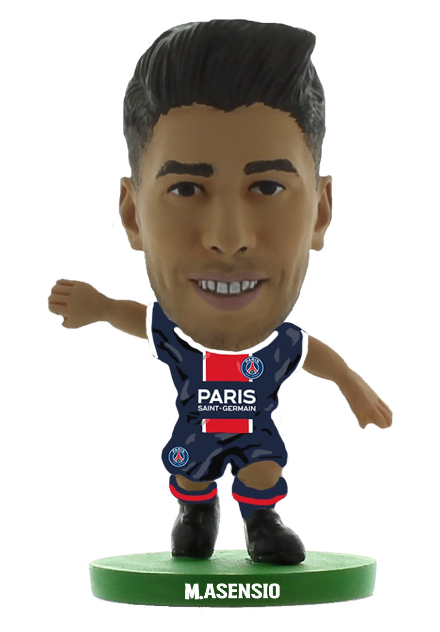 SoccerStarz - Paris St Germain Marco Asensio - Home Kit (Classic Kit) (Figure)