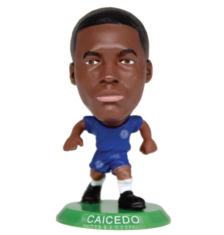 SoccerStarz - Chelsea Moises Caicedo - Home Kit (Classic Kit) (Figure)