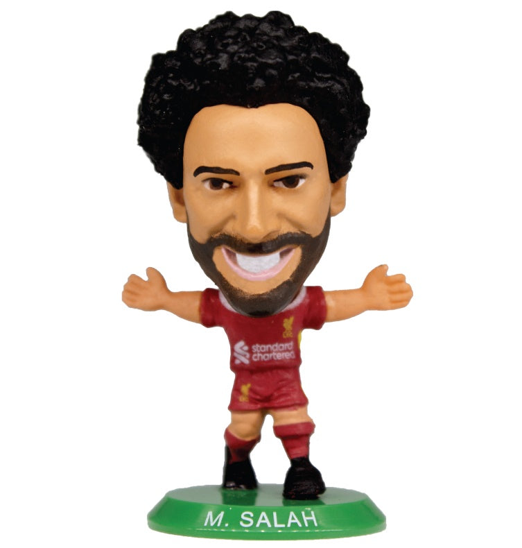 Figurine SoccerStarz Mohamed Salah Liverpool 2025 - Figurine Officielle Collection 5.1 Cm