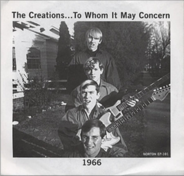 Creations - To Whom It May Concern (Vinyl)
