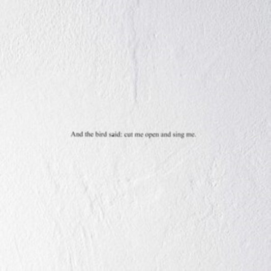 Prairie - And The Bird Said: Cut Me Open And Sing Me (CD)