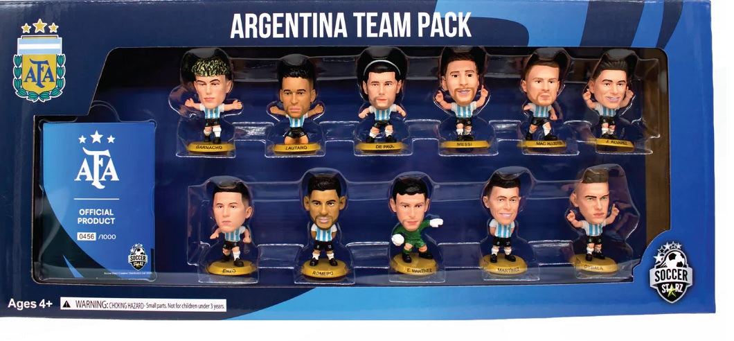 Soccerstarz - Argentina 11 figure Team Pack (New Kit) (Figures)