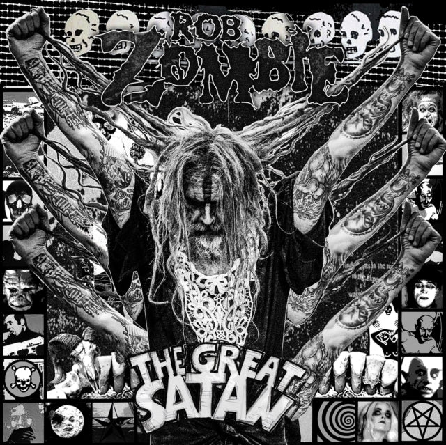 Rob Zombie - The Great Satan  (Ghostly Black Vinyl) (Vinyl)