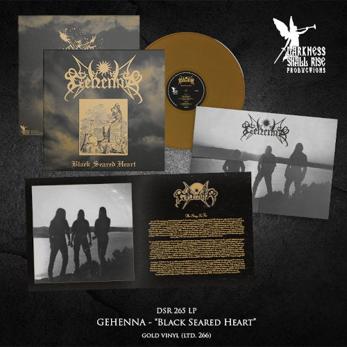 Gehenna - Black Seared Heart (Limited Edition) (Gold Vinyl) (Vinyl)