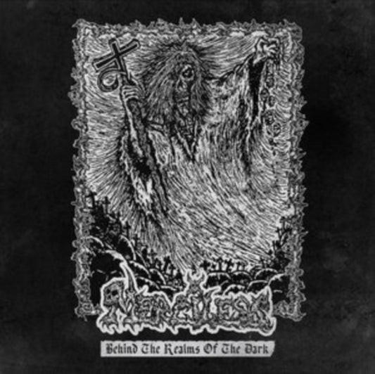 Merciless - Behind The Realms Of The Dark (2nd Press) (Galaxy Bone Black Vinyl) (Vinyl)