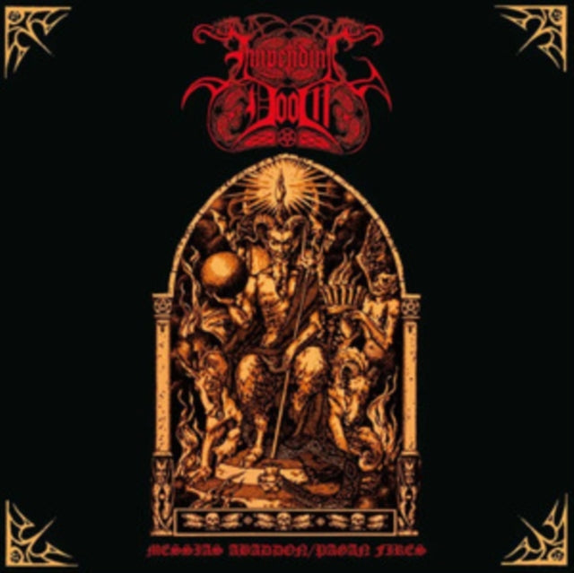 Impending Doom - Messias Abaddon / Pagan Fires (Red/Black Old Purple Marble Vinyl) (Vinyl)