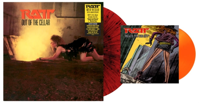 Ratt - Out Of The Cellar (40th Anniversary Edition) (Red/Black/Neon Orange Vinyl) (Vinyl + Vinyl Single)