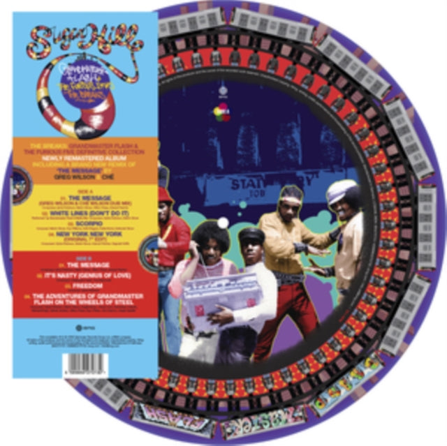 Grandmaster Flash & The Furious Five - The Breaks: Grandmaster Flash & The Furious Five Definitive Collection (Limited Edition) (Zoetrope Vinyl) (Vinyl)