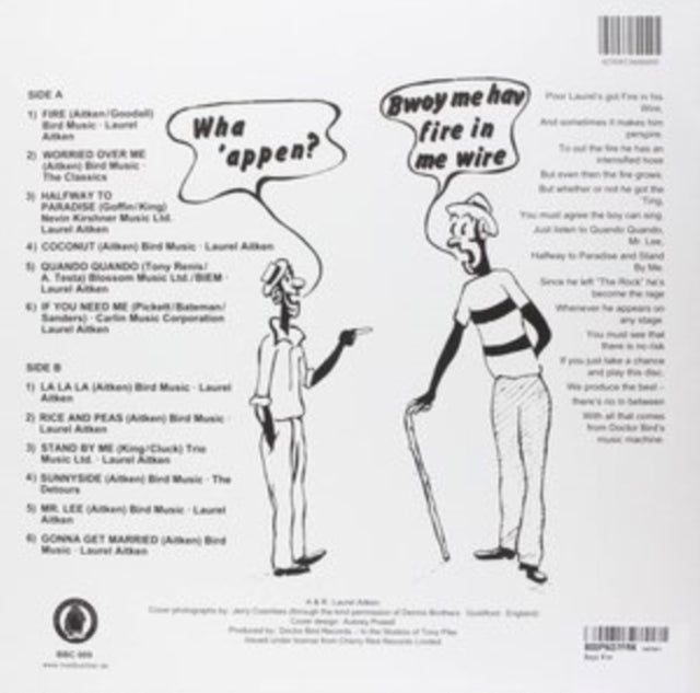 Laurel Aitken - Says Fire (Vinyl)