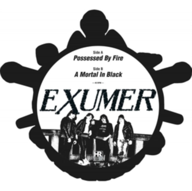 Exumer - Possessed By Fire / A Mortal In Black (Shape Picture Vinyl) (Vinyl)