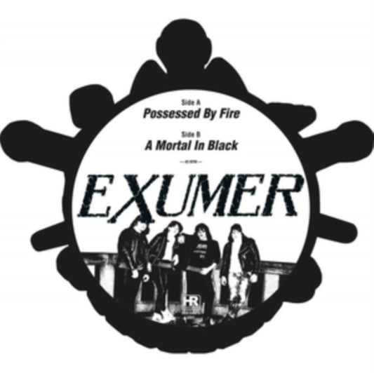 Exumer - Possessed By Fire / A Mortal In Black (Shape Picture Vinyl) (Vinyl)