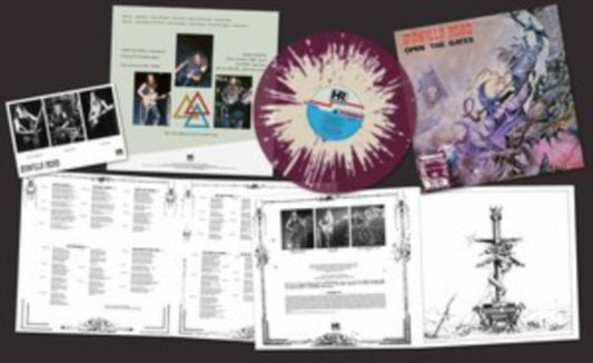 Manilla Road - Open The Gates (Purple/Bone Splatter Vinyl) (Vinyl)