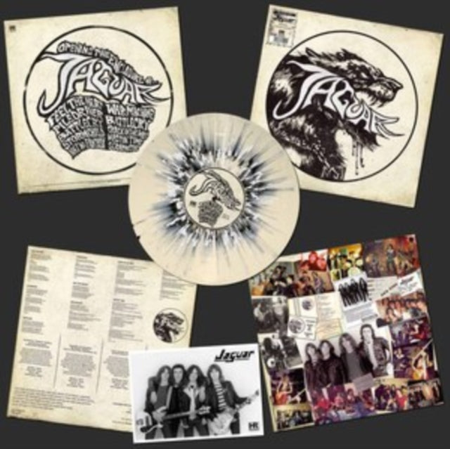 Jaguar - Opening The Enclosure (Bone/Black/White Splatter Vinyl) (Vinyl)