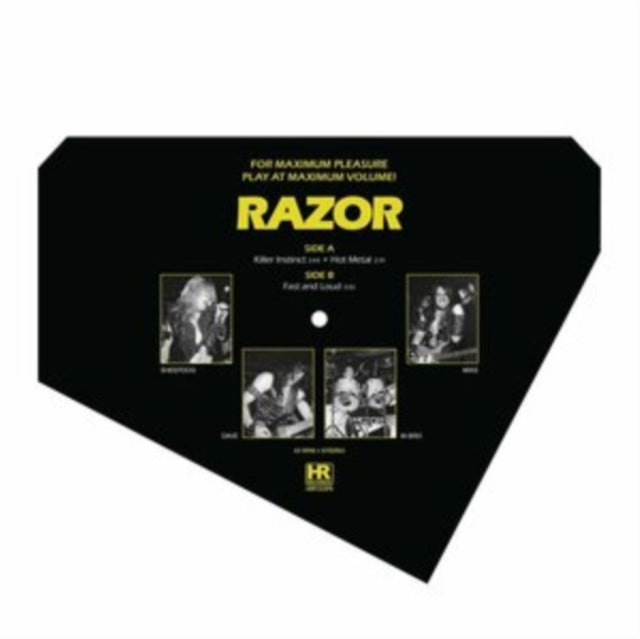Razor - Fast And Loud (Shape Vinyl) (Vinyl)
