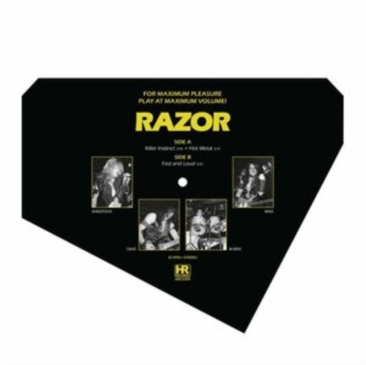Razor - Fast And Loud (Shape Vinyl) (Vinyl)