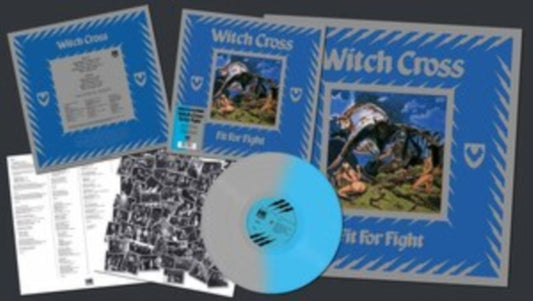 Witch Cross - Fit For Fight (Blue/Silver Bi-Color Vinyl) (Vinyl)