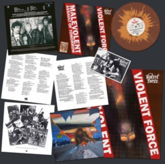 Violent Force - Malevolent Assault Of Tomorrow (Brown/Orange Splatter Vinyl) (Vinyl)