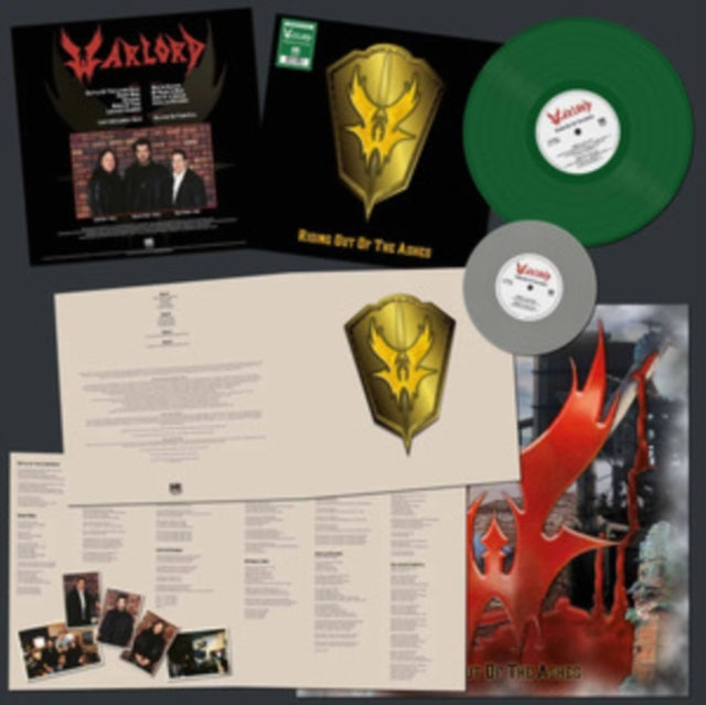 Warlord - Rising Out Of The Ashes (Green Vinyl) (Vinyl)