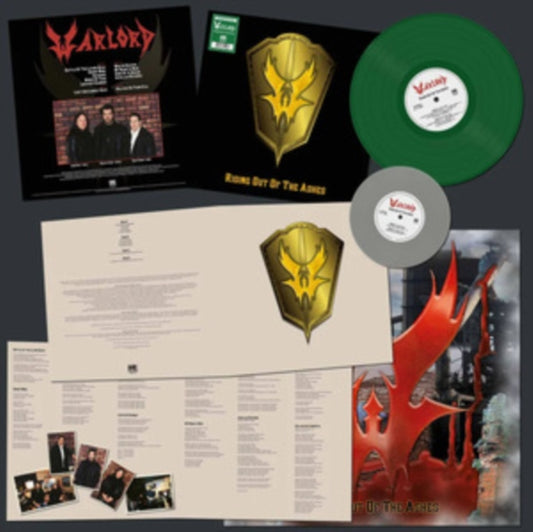 Warlord - Rising Out Of The Ashes (Green Vinyl) (Vinyl)