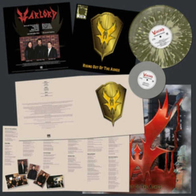 Warlord - Rising Out Of The Ashes (Splatter Vinyl) (Vinyl)