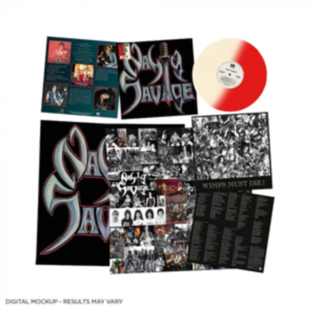 Nasty Savage - Nasty Savage (Bone/Red Bi-Colour Vinyl) (Vinyl)